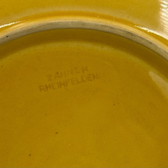 Set of 2 Vtg Arnold Zahner Rheinfelden Small 8" Plates MCM decor - Picture 4 of 8